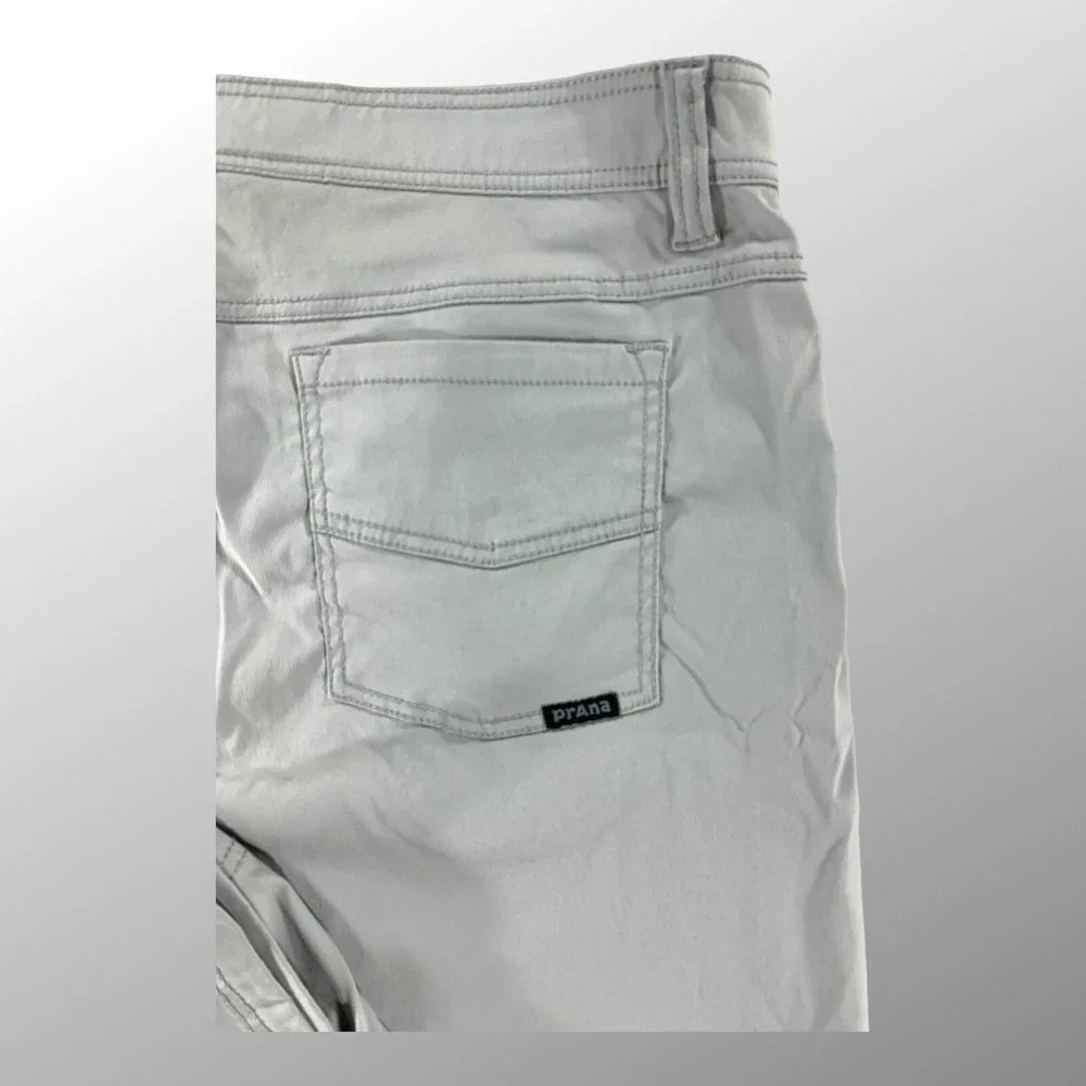 Prana Pants 40x30 Mens Brion‎ II Slim Pant Gray Lightweight Stretch